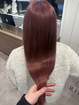 リアン 新城店(Rian) ダブルカラー/ピンク/ハイトーン/ピンクブラウン