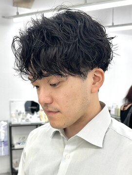 ウィル バイ ブラウン(Vir by Brown) シャドウパーマ/ニュアンスパーマ/ビジネスヘアー/藤沢美容院