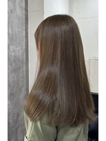 アニー 松戸(ANNI)&nbsp;着物ヘア/大人ガーリー/ダークアッシュ/似合わせカット/松戸駅