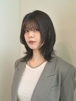 インセプション 銀座(INCEPTION) レイヤーミディアム/レイヤーボブ/絶壁解消/前髪あり/20代/30代