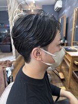 ナム 我孫子(NAM)&nbsp;フェザーパーマ／ニュアンスパーマ／韓国マッシュ／我孫子/men's