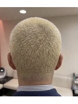 荘司調髪所 金髪オシャレ坊主!