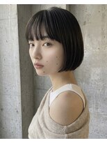 ノラ ギンザ(NORA GINZA) 【喜友名】ボブレイヤーボブ髪質改善ストレートパーマブラウン