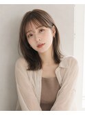 透け感ダークグレージュ/20代