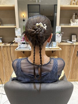 ゴートファクトリー(G.O.A.T factory) 結婚式参列ヘア　カチモリヘア