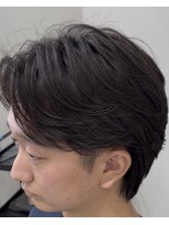 ベル 桑名(BHEL)&nbsp;桑名メンズパーマニュアンスパーマフェザーパーマセンターパート