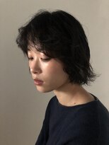 ナヌークカフラ(nanuk kafla)&nbsp;ボブにレイヤーを入れてかけたパーマ