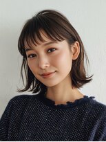 コトン(COTON) くびれボブ/ショートバング/外ハネ/セミウェット/浜町駅