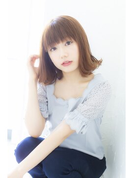 アジールヘア 東上野店(agir hair) ドライな質感の柔らかボブ【上野/東上野】