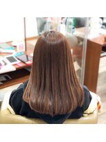 コジック ヘアアンドアイ(Cogic hair & eye)&nbsp;艶髪ブラウンナチュラルベージュプラチナストレート