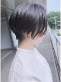 【morio 原宿】黒髪 前下がりショートボブ♪