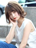 アンド ストーリーズ(&STORIES)&nbsp;大人可愛い/外ハネボブ/ショートボブ/インナーカラー/江角