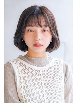 レニーバイエース(LANY by ACE) 【LANY 横浜】切りっぱなしボブ×オリーブグレージュ