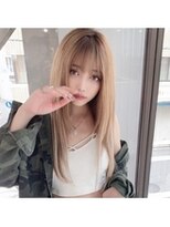 ドゥ(Du)&nbsp;フェザーバング　プラチナアッシュ　髪質改善＆半個室salon Du