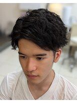 バンブーヘアクラブ 常盤平店 メンズツイストパーマ