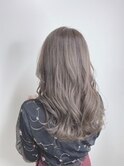 モテ髪アッシュグレージュロングヘア
