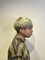 エイム ヘア デザイン 町田店(eim hair design) ホワイトカーキ×メンズマッシュ