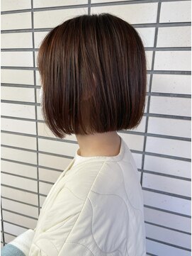 ワープ 青葉台(WARP) ベージュカラー切りっぱなしボブ☆