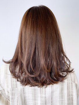 アイティーバイアルバム 下北沢店(IT by ALBUM) ワンカールセミディ_ショコラベージュボブルフ_ba346121