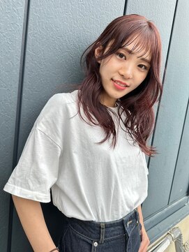 ヘアサロン セロ(Hair Salon SERO) 【セロ姫路】艶髪◇韓国レイヤーカット/レッドブラウン