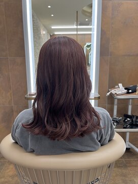 シャル 平塚(shalu) ブリーチなしローズピンクベージュ!【高綱】