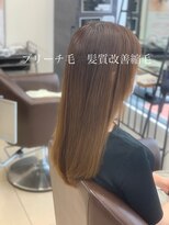 パッション 石巻中里店(PASSION) 【KONNO】ブリーチ毛×髪質改善縮毛