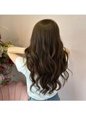 #プルエクステ#ロング#ナチュラルカラー