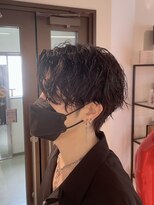 コワファーストナガサキシャンプーボーイ(COIFF1RST NAGASAKI SHAMPOO BOY)&nbsp;韓国パーマ＋韓国カット　￥12000