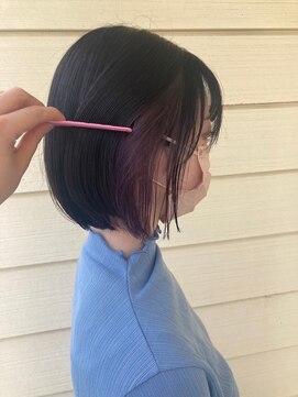 アフェクション 大曽根店 ボブ　イヤリングカラー