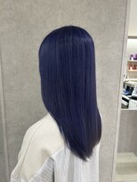 アッシュ 高幡不動店(Ash) 【Ash高幡不動×室岡】ダブルカラー ブルーラベンダー