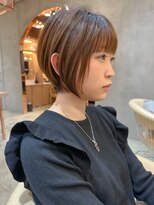 ロンド エスポワール 錦糸町(Lond espoir)&nbsp;切りっぱなしボブ美髪ピンクブラウン【工藤昴】