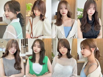 VIEW NAGOYA 名駅/ショートカットボブ/前髪カット/髪質改善/ケアブリーチダブルカラー