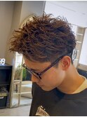 新潟ツイストスパイラル　新潟メンズパーマ　マッシュパーマ