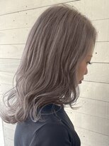 ルノン フィージュ(LUNON fieju)&nbsp;ミルクティーグレージュ/ハイトーン/ケアブリーチ/ダブルカラー