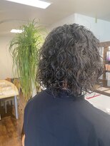 ネバーランド 平成店(NEVER LAND)&nbsp;パーマ /ミディアム/メンズ