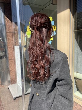 ブロッサム 東中野店 20代30代大人可愛いラベンダーピンクベージュミルクティーピンク