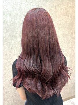 エニル(enil) ◎ 上品ローズピンクで魅せる艶髪カラー◎