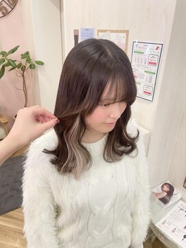 シュガー ヘアアンドネイル 仙台(SUGAR) ピアスカラーホワイト ♪