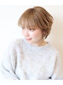【 Ｉ. 】30代からのナチュラル前下がりショートボブ　川口