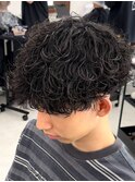 x/Men’s/フェザーパーマ/サーフカール/ニュアンスデザイン