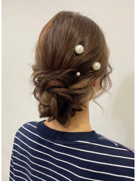 ベルグロー 北新地上通り店(BELLEGROW) 下めアップスタイル