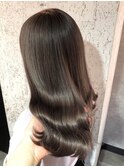 メルティカラー似合わせカットウェーブロングレイヤーカット