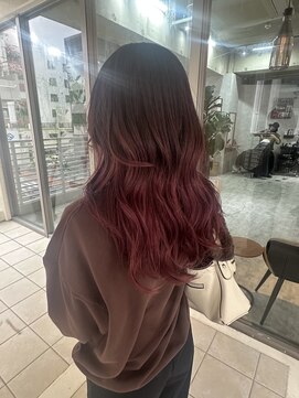 シールドヘアー 沖縄 新都心(C'LD Hair) グラデーションカラー/ダブルカラー/暖色カラー