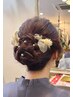 【結婚式や2次会・イベント時に♪】☆ヘアアレンジ・ヘアセット ￥5000