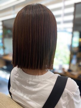 フリップビーアヴェダ(FLIP B AVEDA) 本八幡×市川×ぷつっとボブ×似合わせカラー