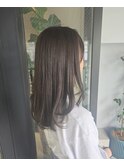 透明感レイヤースタイル