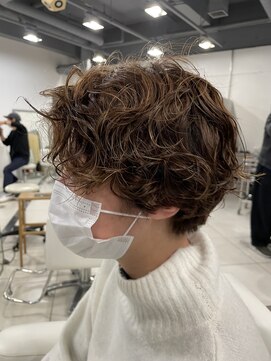 キーチェ 梅田中崎町(keych) レイヤーカット/ウェーブヘア[中崎町/梅田駅］