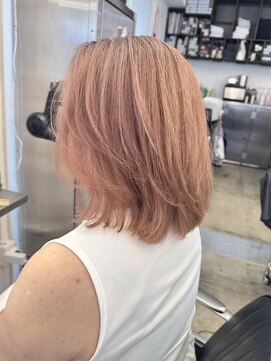 アンダーカレント(undercurrent) ブリーチハイトーンピンクベージュ