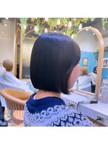 ロンド メリー 大宮(Lond merry) 暗めカラー/ボブ/顔周り/前髪/レイヤー/髪質改善/縮毛矯正/大宮