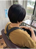 丸みショートボブ/美フォルム/エイジングケア/ヘッドスパ/美髪